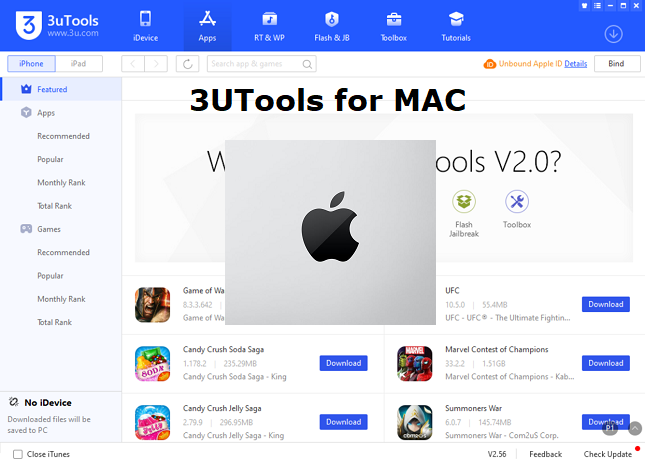 how to download 3utools on mac